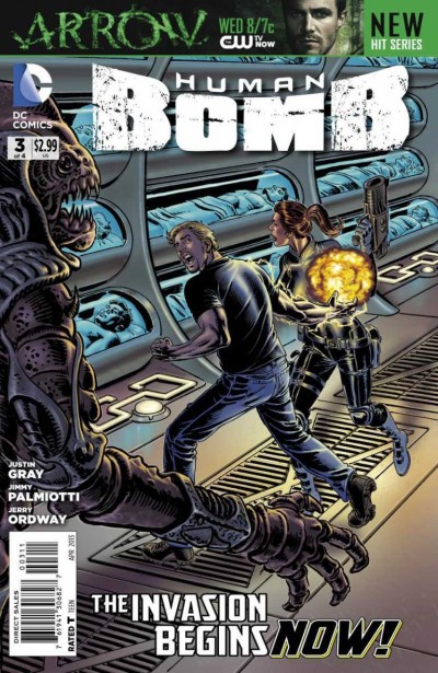 HUMAN BOMB (2013) #3 VF- DC COMICS 
