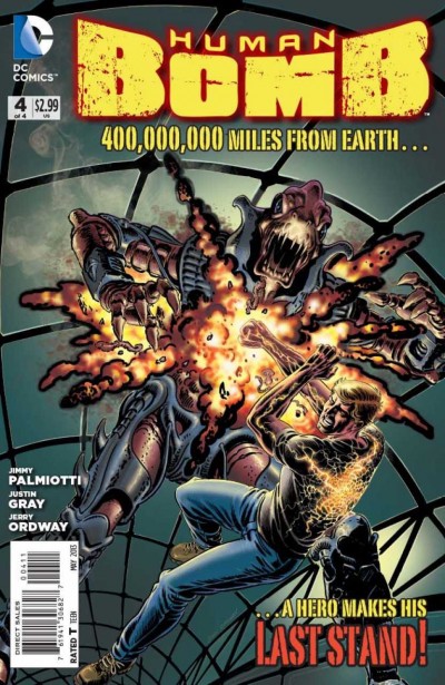 HUMAN BOMB (2013) #4 VF+ DC COMICS