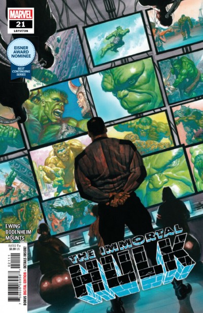 Immortal Hulk (2018) #21 (#738) VF/NM Alex Ross Cover 