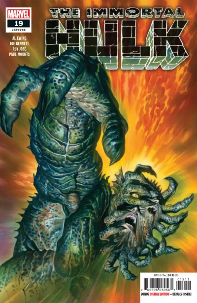 Immortal Hulk (2018) #19 (#736) VF/NM Alex Ross Cover 