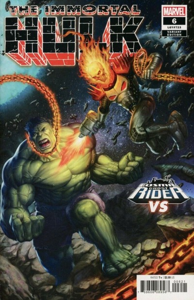 Immortal Hulk (2018) #6 (#723) VF/NM Schoonover Cosmic Ghost Rider Vs Variant