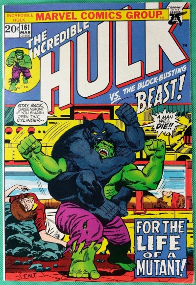 Incredible Hulk (1968) #161 FN (6.0) early Beast appearance