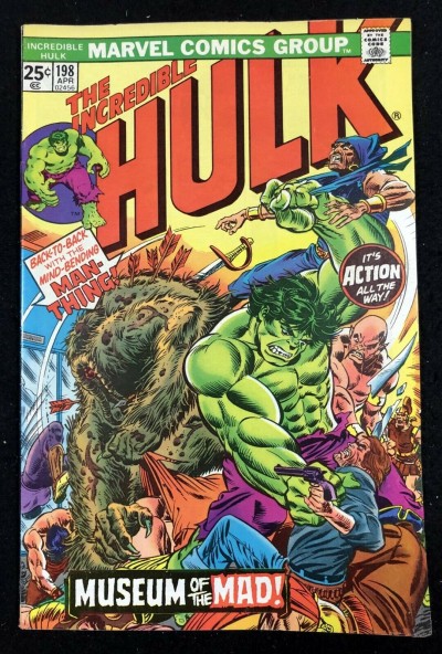 Incredible Hulk (1968) #199 VF (8.0) Man-Thing cover and story