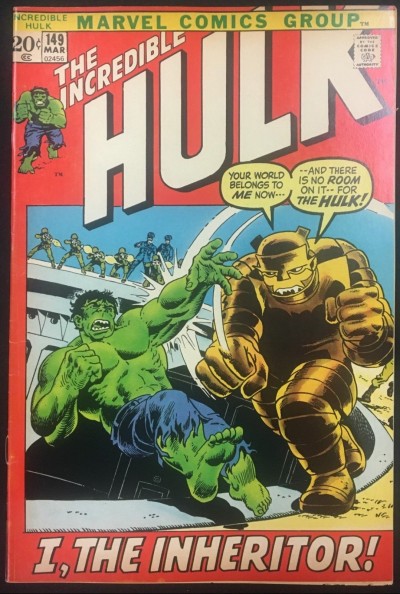 Incredible Hulk (1968) #149 FN/VF (7.0) 1st app Inheritor