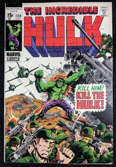 Incredible Hulk (1968) #120 VF/NM (9.0) Maximus of the Inhumans part 2 of 2