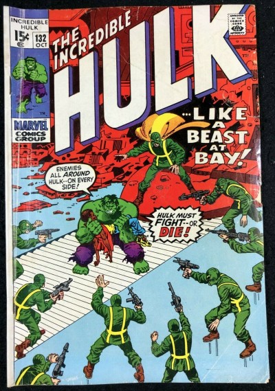 Incredible Hulk (1968) #132 VG- (3.5) vs Hydra