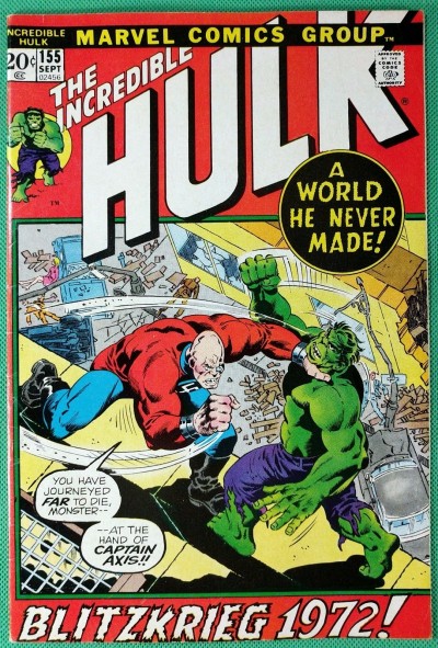 Incredible Hulk (1968) #155 FN (6.0) 1st app Shaper of Worlds