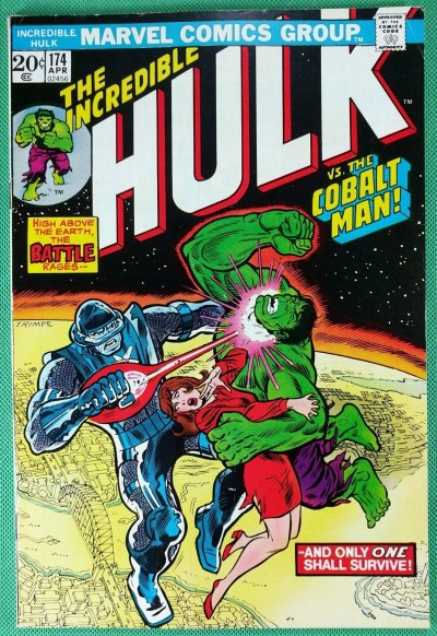 Incredible Hulk (1968) #174 VF- (7.5) vs Cobalt Man pt 2 of 2