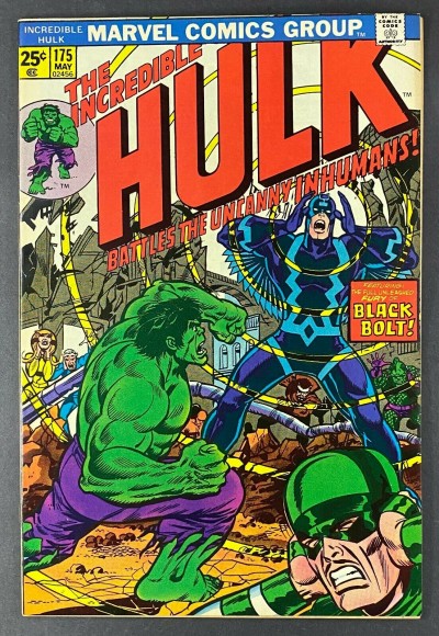 Incredible Hulk (1968) #175 NM- (9.2) Inhumans Black Bolt Herb Trimpe
