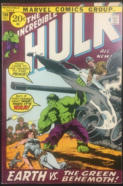 Incredible Hulk (1968) #146 FN/VF (7.0) 