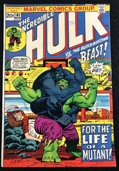Incredible Hulk (1968) #161 FN/VF (7.0) early Beast app