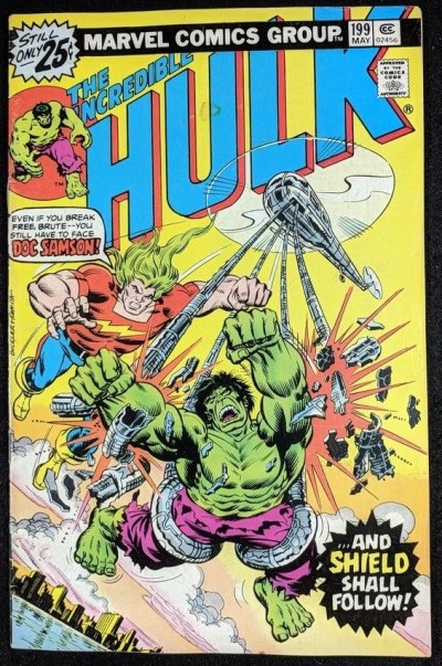 Incredible Hulk (1968) #199 FN/VF (7.0)  vs Doc Samson & SHIELD