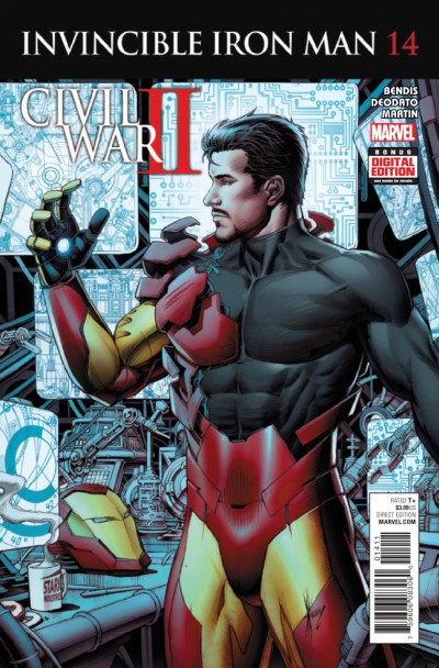 Invincible Iron Man (2015) #14 VF/NM Civil War II Tie-In