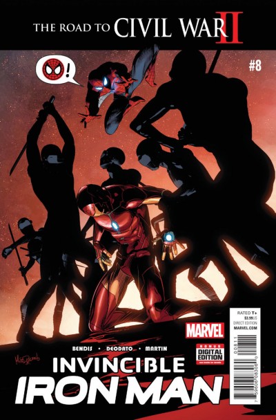 Invincible Iron Man (2015) #8 VF- Spider-Man 
