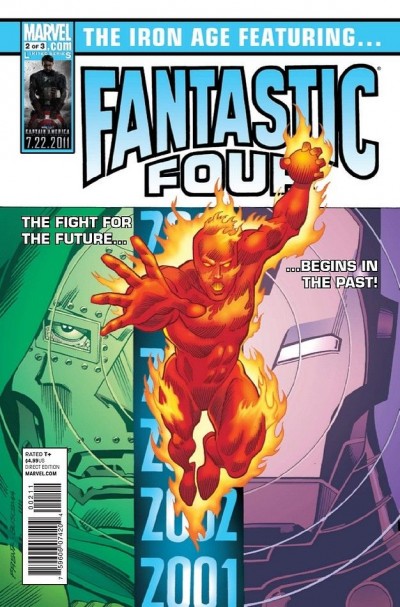 IRON AGE #2 OF 3 NM FANTASTIC FOUR APP JOHNNY STORM