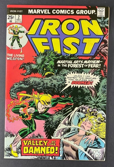 Iron Fist (1975) #2 NM- (9.2) Gil Kane John Byrne Art