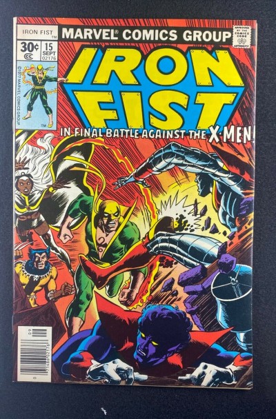 Iron Fist (1975) #15 VF+ (8.5) X-Men 1st App Bushmaster Dave Cockrum John Byrne