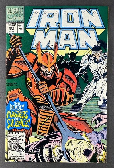 Iron Man (1968) #281 VF- (7.5) 1st Cameo War Machine