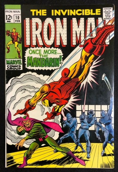 Iron Man (1968) #10 VF- (7.5) George Tuska Mandarin