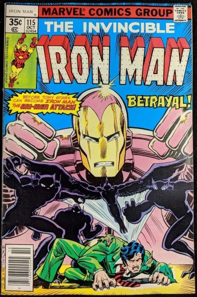 Iron Man (1968) #115 VF+ (8.5)  Avengers app