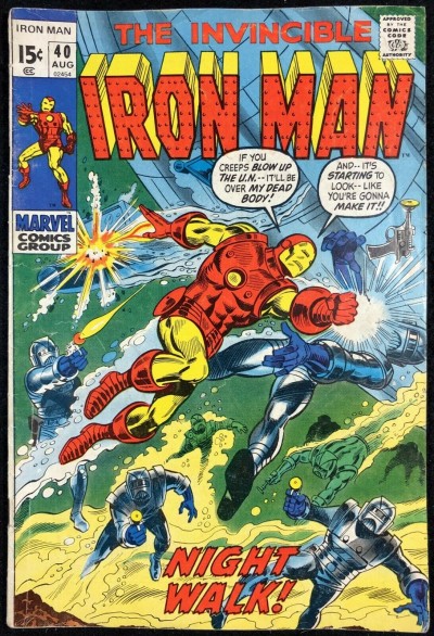 Iron Man (1968) #40 VG+ (4.5) White Dragon