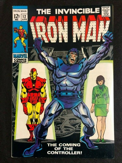 Iron Man (1968) #12 VF (8.0) George Tuska 1st Appearance Controller