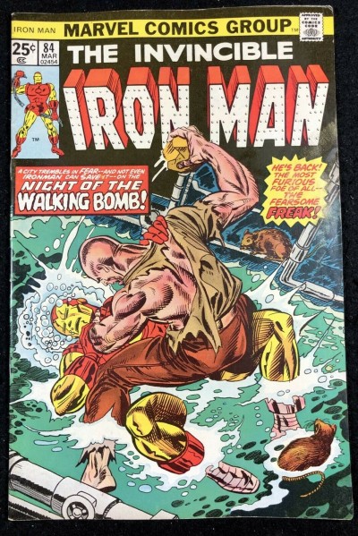 Iron Man (1968) #84 FN (6.0) versus The Freak