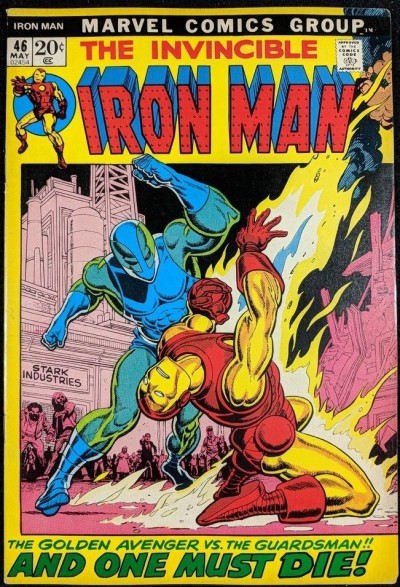 Iron Man (1968) #46 FN+ (6.5)  vs Guardsman  