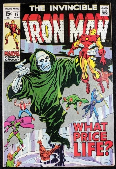 Iron Man (1968) #19 VF+ (8.5)  Captain America app
