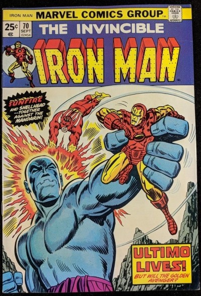 Iron Man (1968) #70 VF+ (8.5)  with Sunfire vs Mandarin