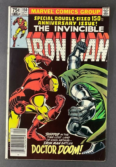 Iron Man (1968) #150 VF- (7.5) Doctor Doom App Anniversary Issue John Romita Jr