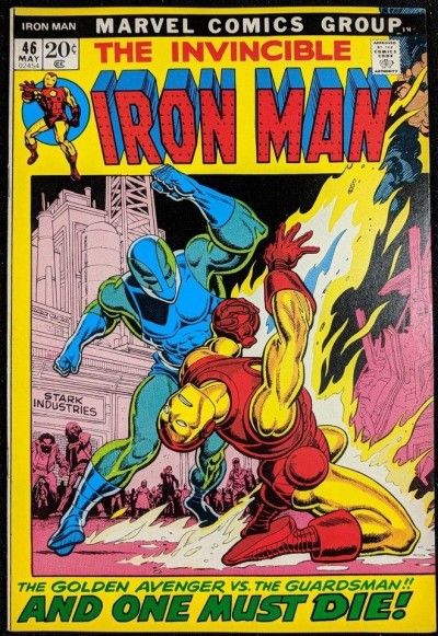 Iron Man (1968) #46 VF+ (8.5)  vs Guardsman  