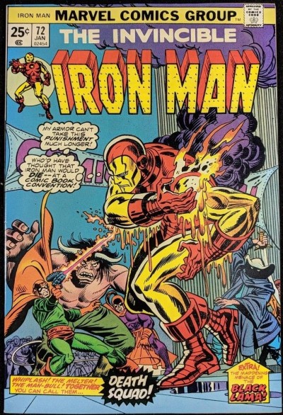 Iron Man (1968) #72 NM (9.4)  Black Lama - Iron Man at San Diego Comic Con