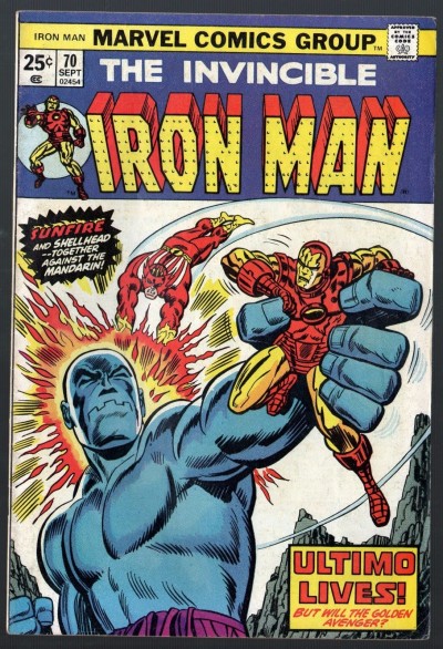Iron Man (1968) #70 FN- (5.5) Sunfire Mandarin & Yellow Claw 