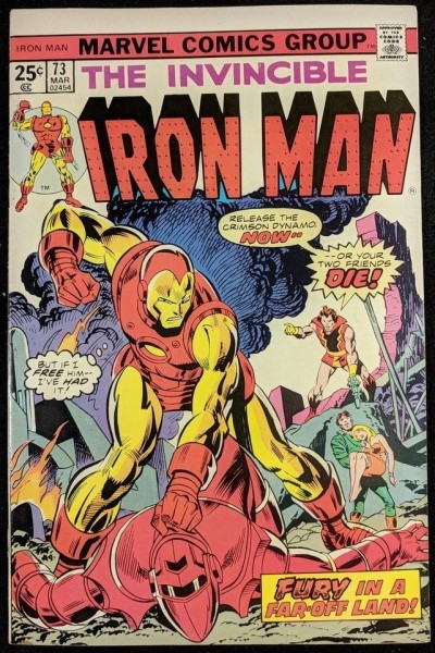 Iron Man (1968) #73 VF+ (8.5)  vs Crimson Dynamo & Radioactive Man