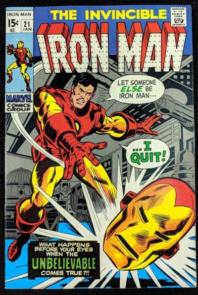 Iron Man (1968) #21 VF- (7.5)  