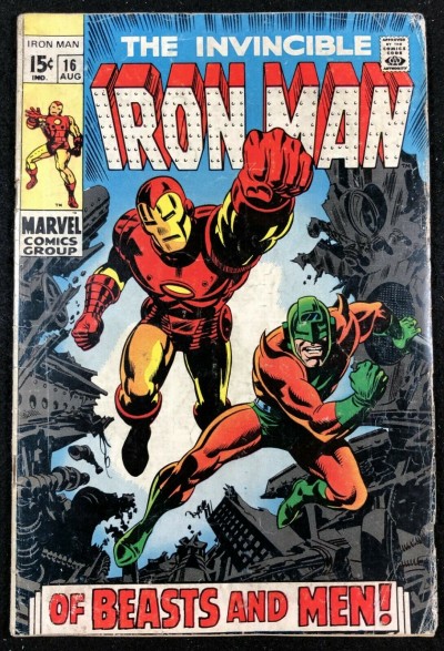Iron Man (1968) #16 GD (2.0) vs Unicorn & Red Ghost