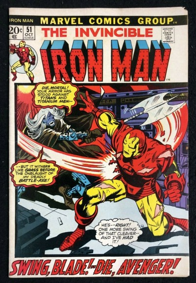 Iron Man (1968) #51 FN- (5.5)