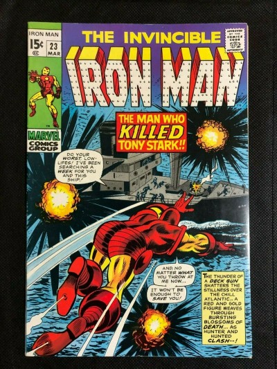 Iron Man (1968) #23 VF (8.0) George Tuska