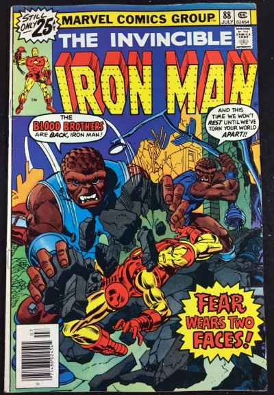 Iron Man (1968) #88 FN/VF (7.0) Thanos cameo