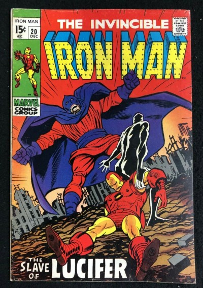 Iron Man (1968) #20 FN+ (6.5) versus Lucifer