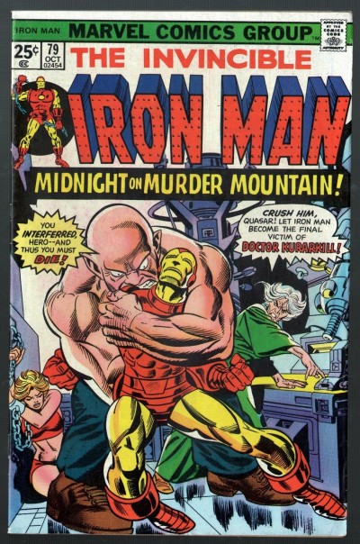 Iron Man (1968) #79 FN (6.0) vs Doctor Kurarkill