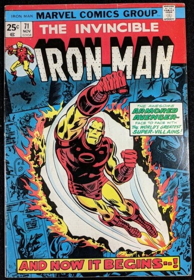 Iron Man (1968) #71 FN+ (6.5)  Yellow Claw & Black Lama 