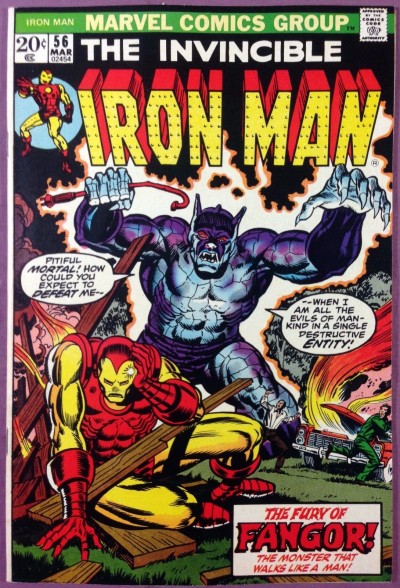 Iron Man (1968) #56 VF+ (8.5) Steve Gerber story Jim Starlin art