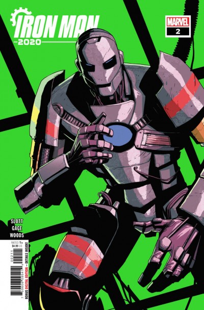 Iron Man 2020 (2020) #2 of 6 VF+ Pete Woods Cover