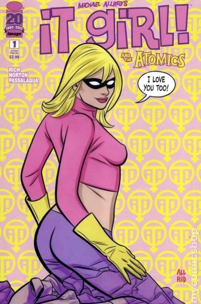 IT GIRL AND THE ATOMICS #1 NM 2ND PRINTING IMAGE COMICS MIKE ALLRED