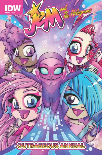 JEM & THE HOLOGRAMS OUTRAGEOUS ANNUAL (2015) #1 VF/NM IDW