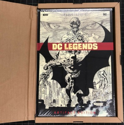 Jim Lee DC Legends Artifact (2018) IDW Artist Edition Hard Cover Still Sealed
