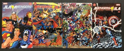 JLA/Avengers (2003) #'s 1 2 3 4 VF/NM Complete Set George Perez Kurt Busiek