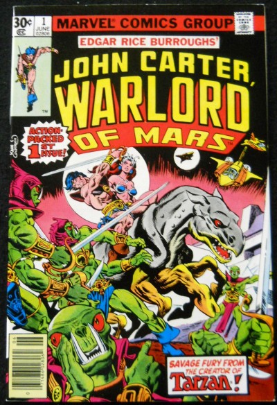 JOHN CARTER WARLORD OF MARS #1 VF/NM MARVEL COMICS